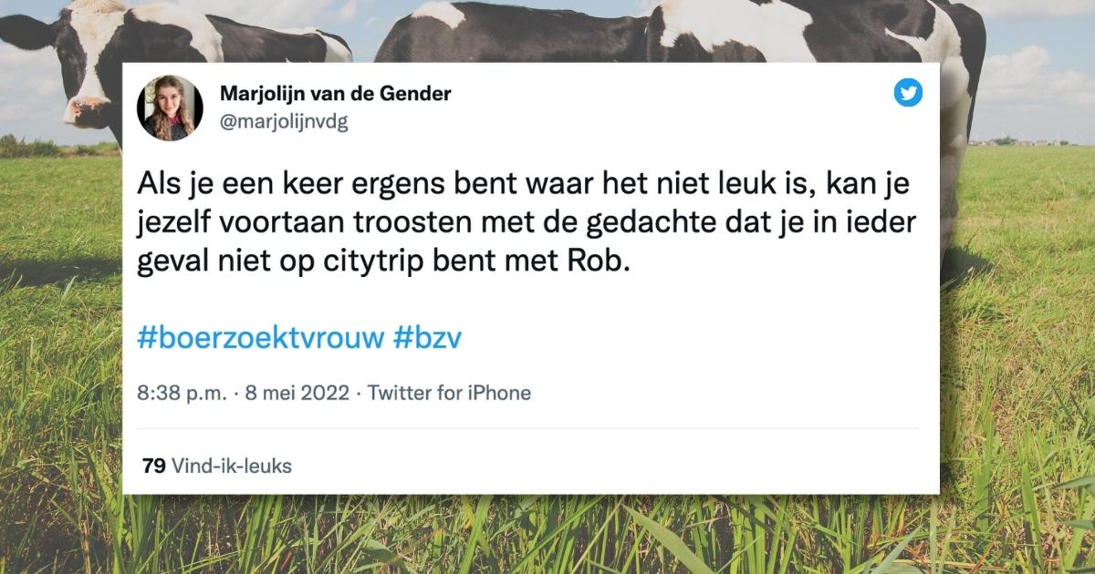 The best tweets about the 11th episode of Boer is looking for a Woman 2022